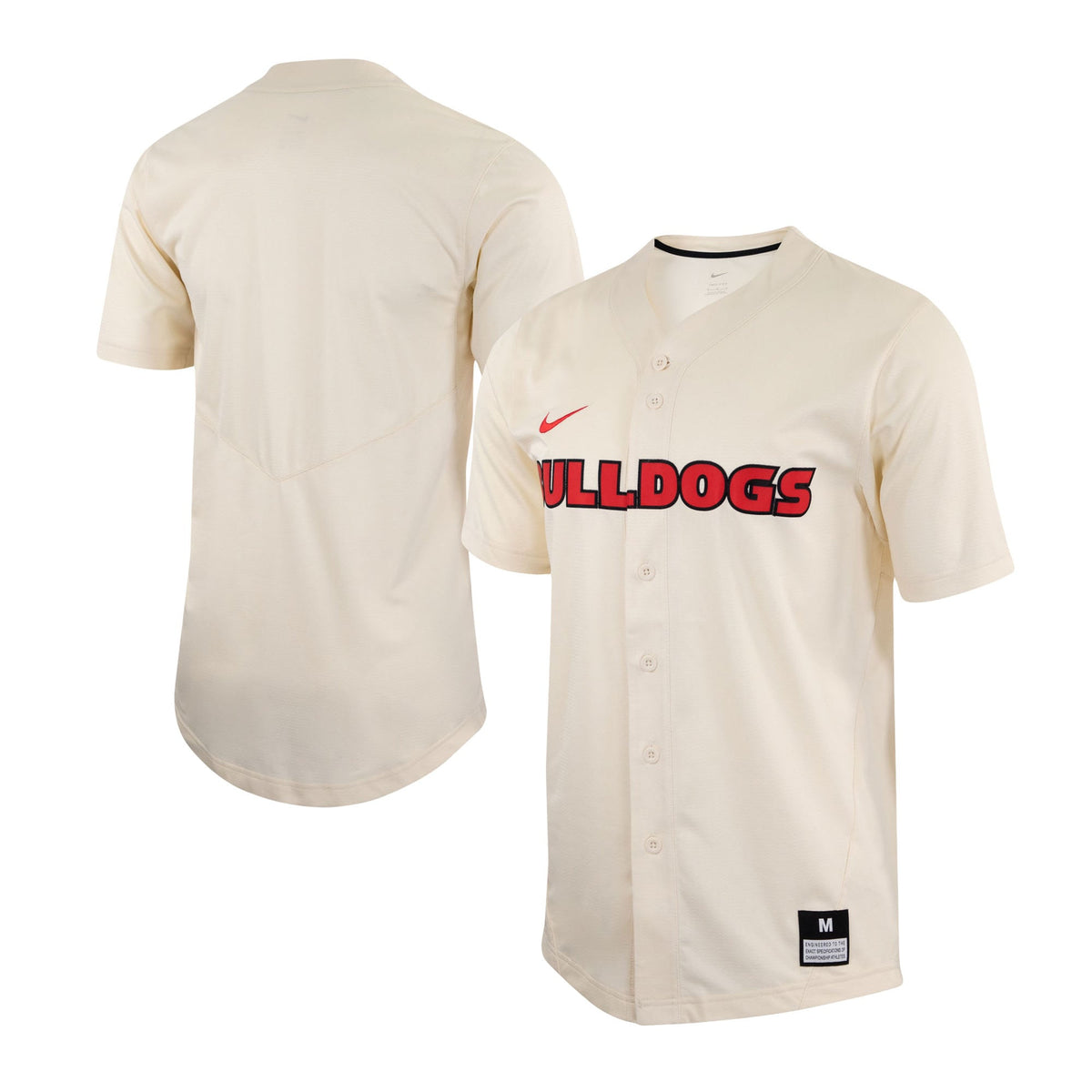 Natural Georgia Bulldogs jersey