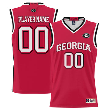 Georgia Bulldogs red jersey