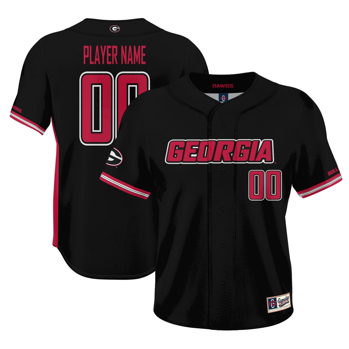 Georgia Bulldogs black jersey