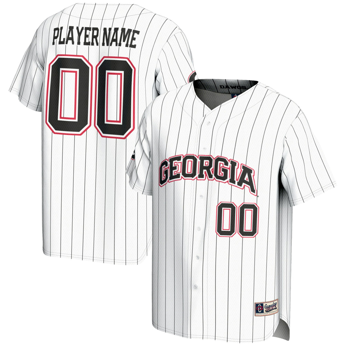 Georgia Bulldogs white jersey