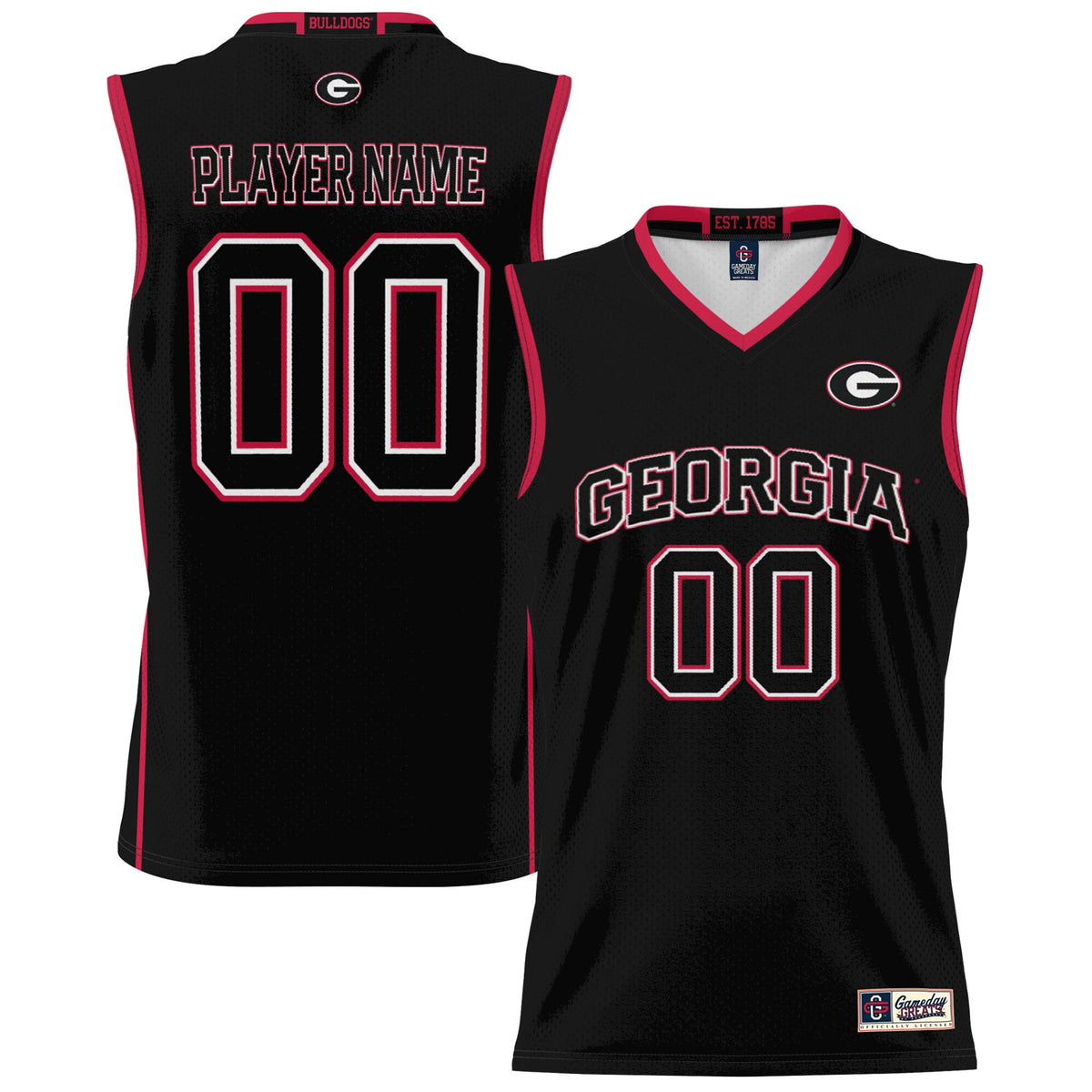 Georgia Bulldogs black jersey