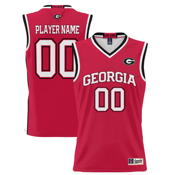 Georgia Bulldogs red jersey