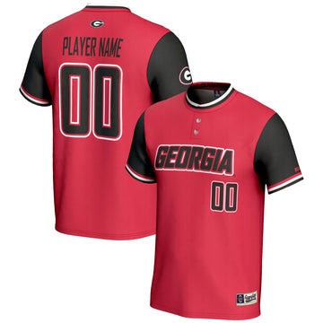 Softball Georgia Bulldogs red jersey