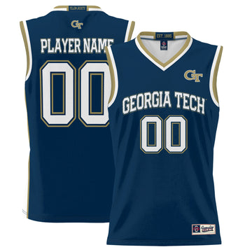 Georgia Tech Yellow Jackets navy jersey