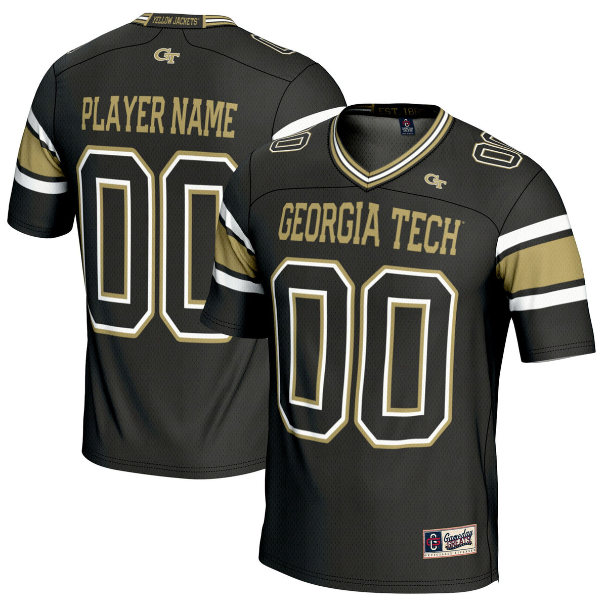 Georgia Tech Yellow Jackets black jersey