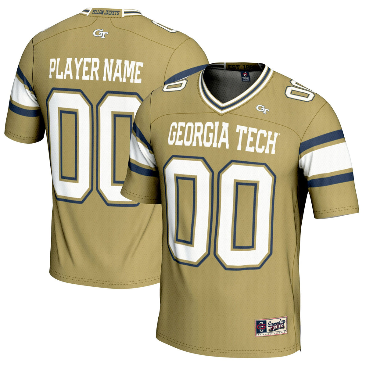 Georgia Tech Yellow Jackets navy jersey