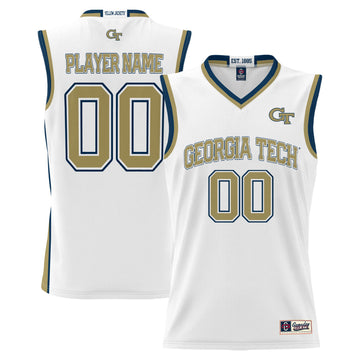 Georgia Tech Yellow Jackets white jersey