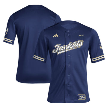Georgia Tech Yellow Jackets navy Reverse Retro jersey
