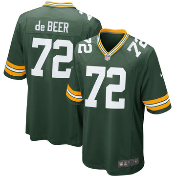 Gerhard De Beer Green Bay Packers green jersey