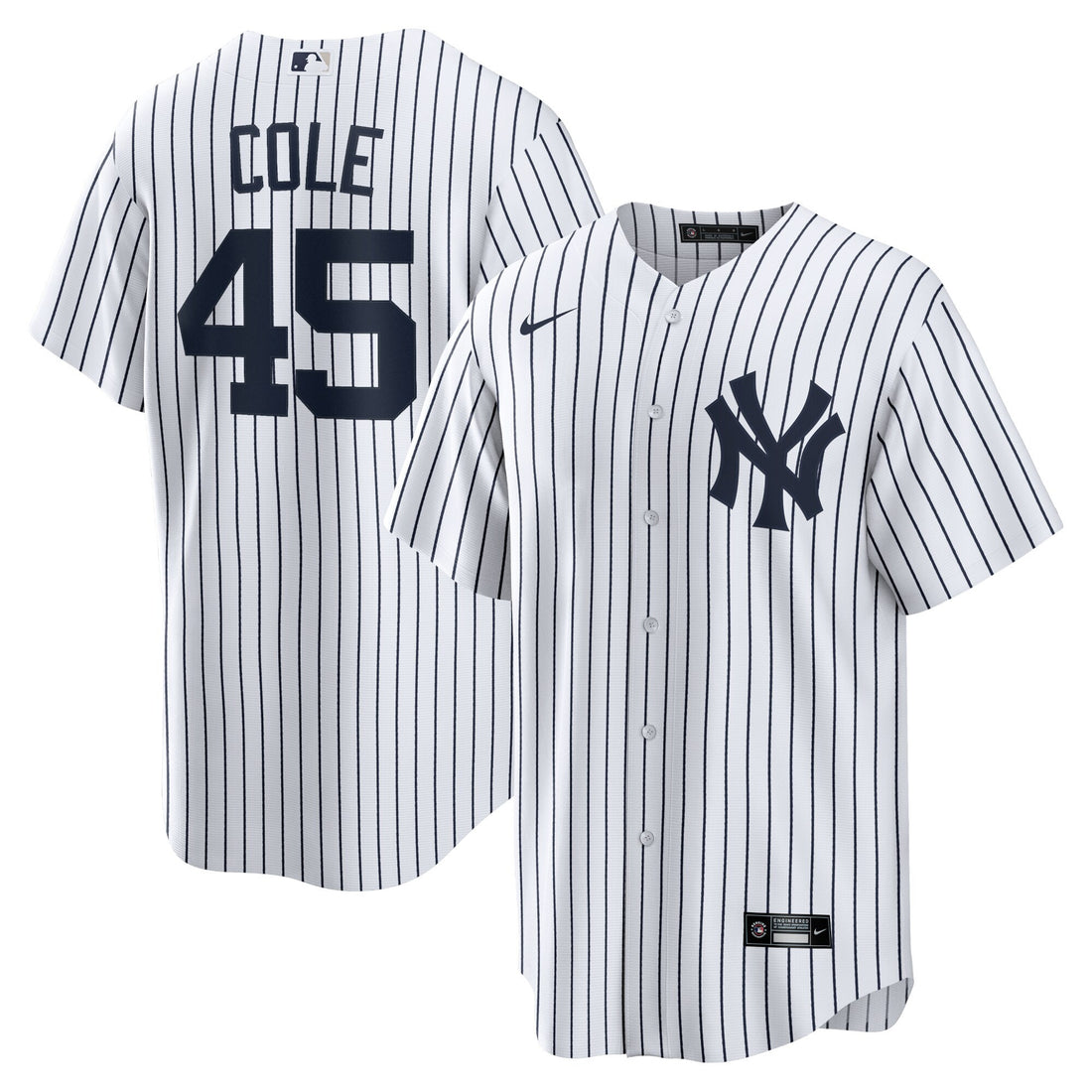 Gerrit Cole New York Yankees white Home jersey