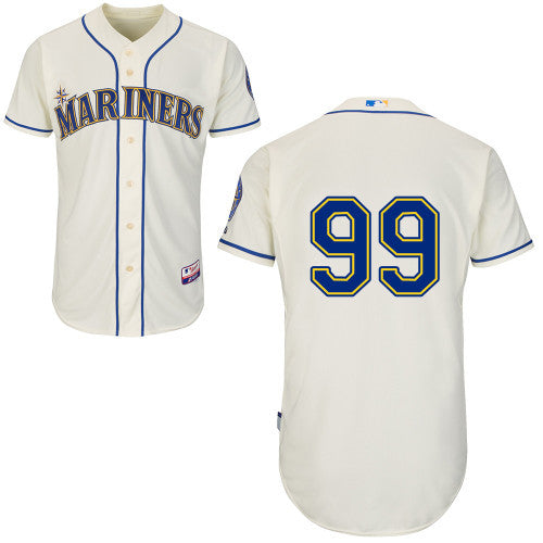 Jones Seattle Mariners cream jersey