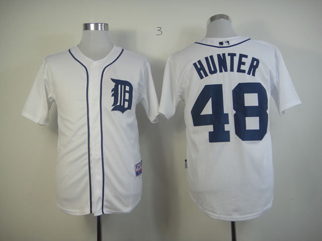 Hunter Detroit Tigers white jersey