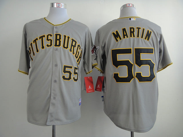 Martin Pittsburgh Pirates grey jersey
