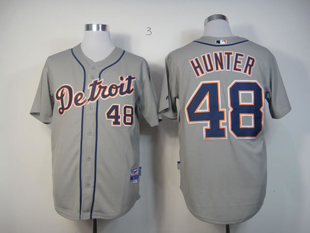 Hunter Detroit Tigers grey jersey