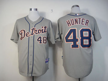 Hunter Detroit Tigers grey jersey