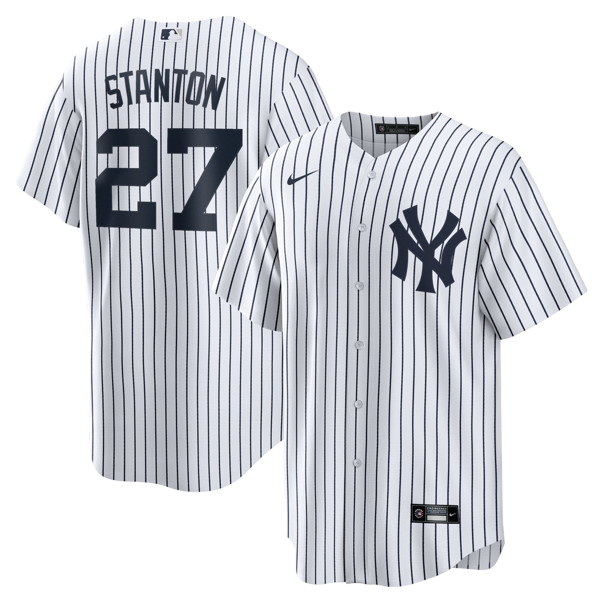 Giancarlo Stanton New York Yankees white Home jersey