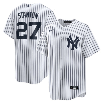Giancarlo Stanton New York Yankees white Home jersey