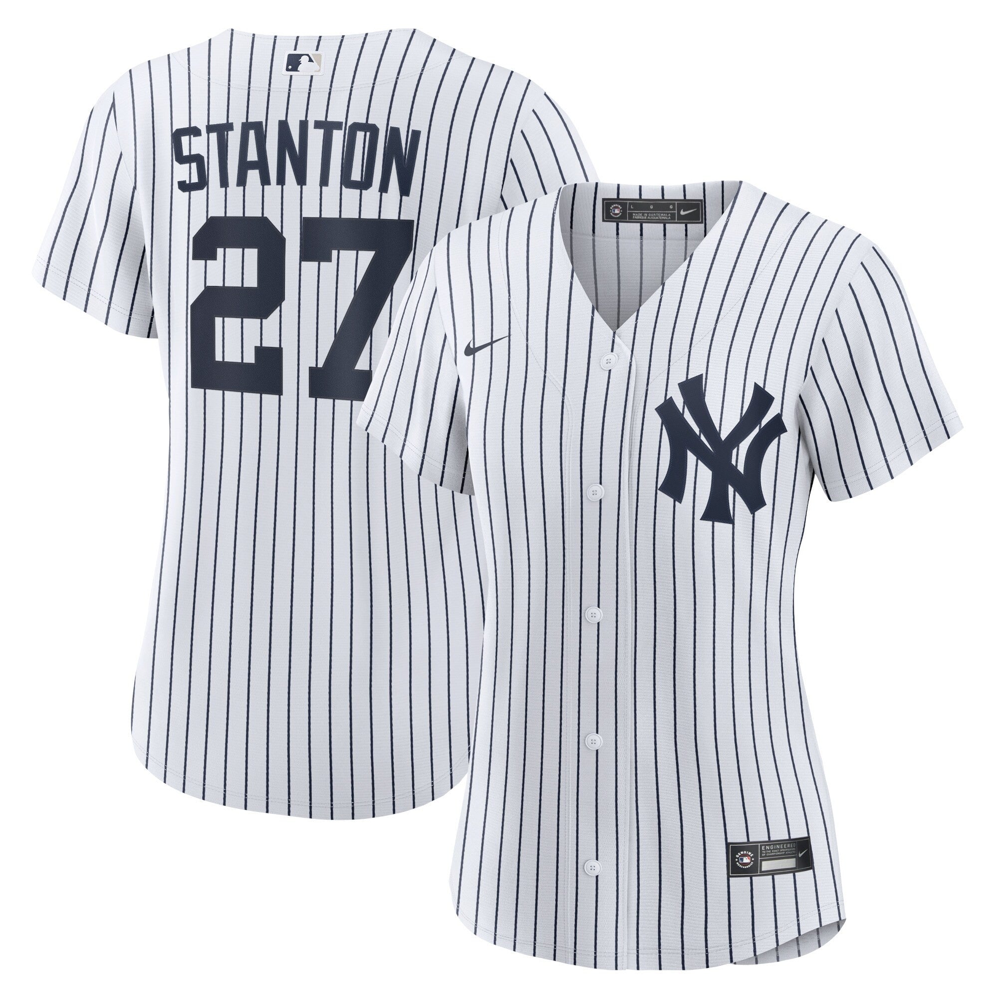 Giancarlo Stanton New York Yankees white Home jersey