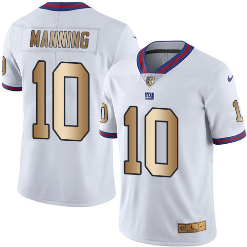 Eli Manning New York Giants white Limited jersey