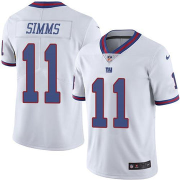 Phil Simms New York Giants white Limited jersey