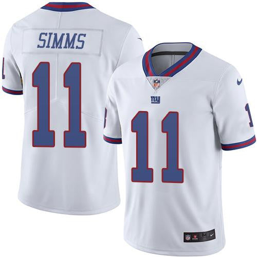 Phil Simms New York Giants white Limited jersey