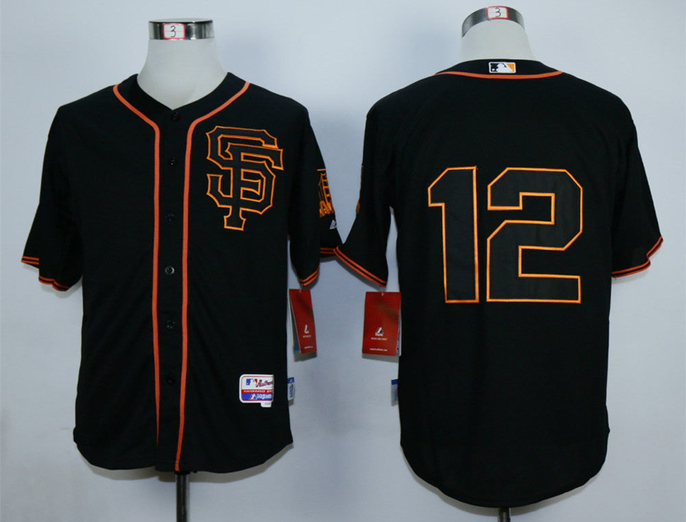 Joe Panik San Francisco Giants black Alternate jersey
