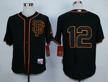 Joe Panik San Francisco Giants black Alternate jersey