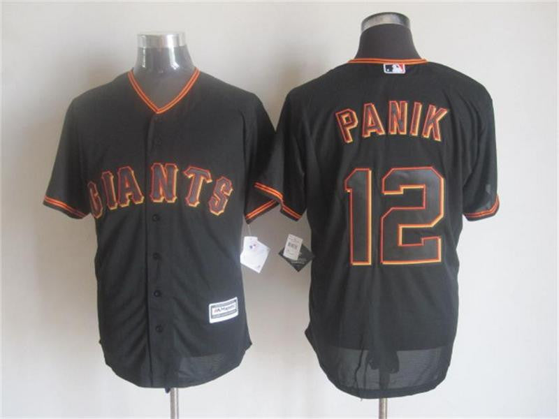 Joe Panik San Francisco Giants black jersey
