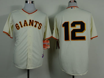 Joe Panik San Francisco Giants cream Home jersey