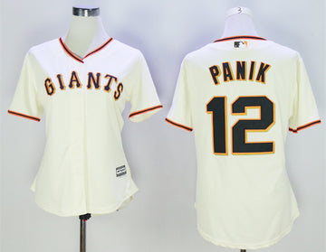 Joe Panik San Francisco Giants cream jersey