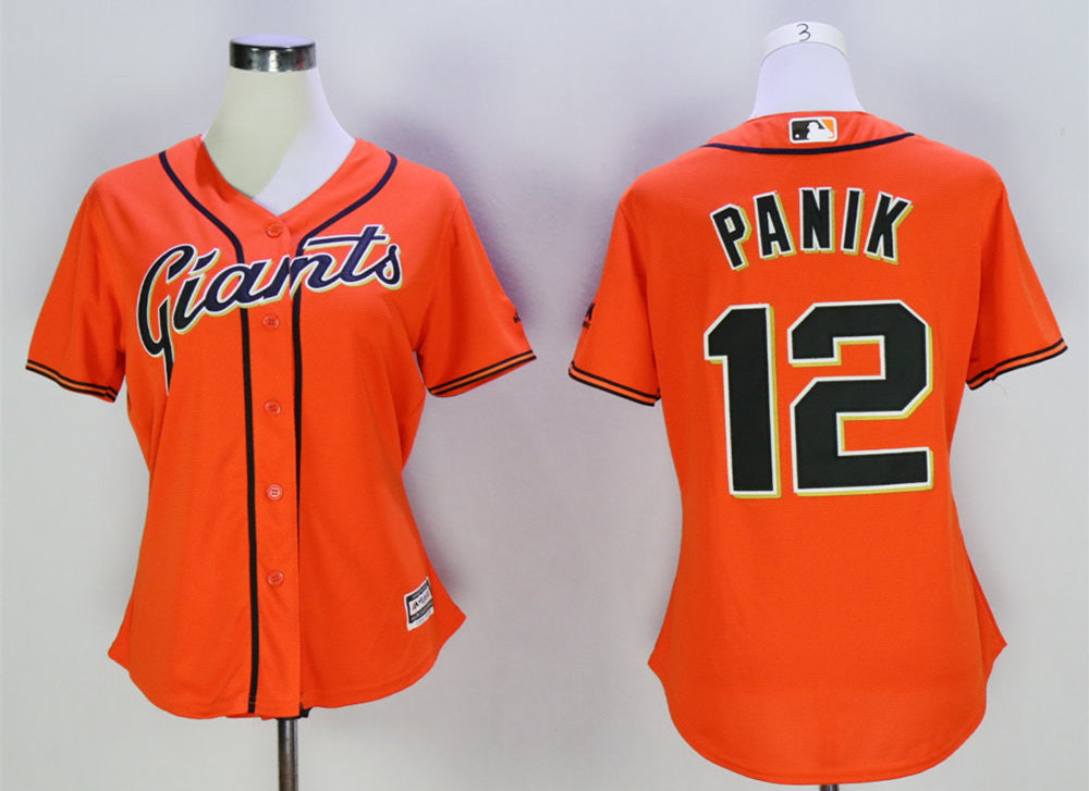 Joe Panik San Francisco Giants orange jersey