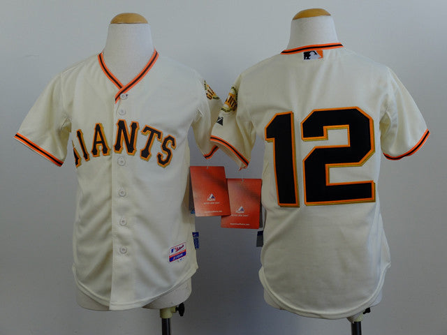 Panik San Francisco Giants cream jersey