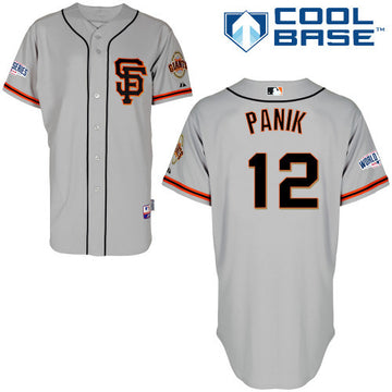 Panik San Francisco Giants grey Road jersey