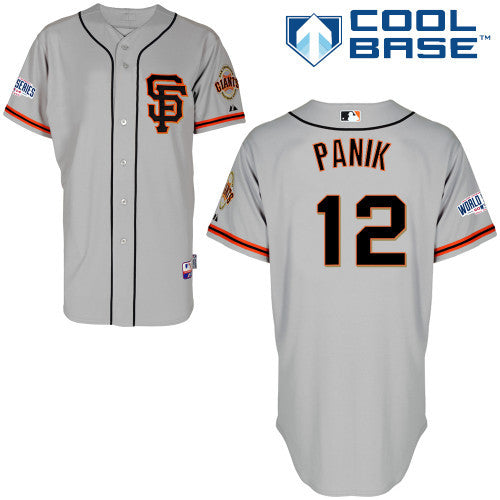 Panik San Francisco Giants grey Road jersey