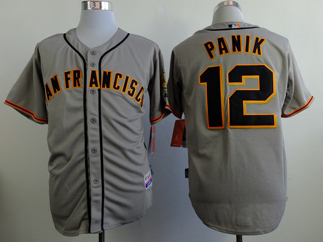 Panik San Francisco Giants grey Road jersey