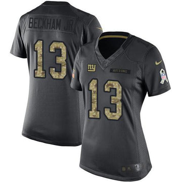 Odell Beckham Jr New York Giants black Salute To Service jersey