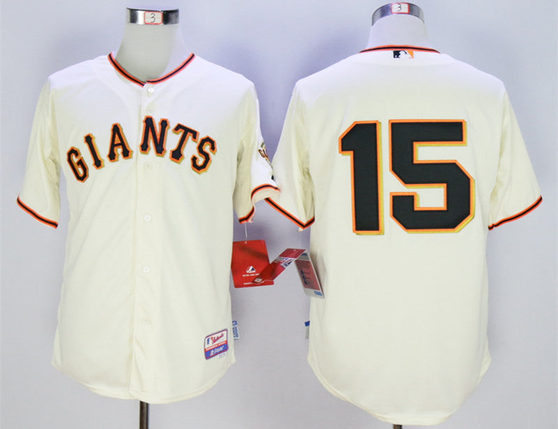 Bruce Bochy San Francisco Giants cream jersey