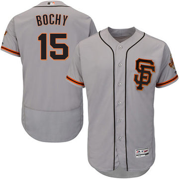 Bruce Bochy San Francisco Giants gray Road jersey