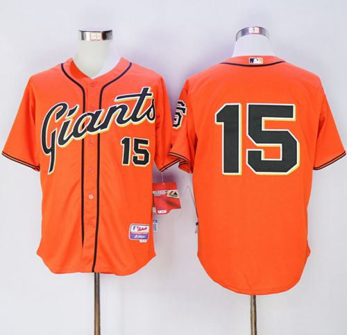 Bruce Bochy San Francisco Giants orange Alternate jersey