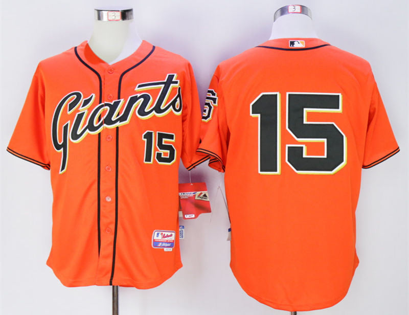 Bruce Bochy San Francisco Giants orange jersey