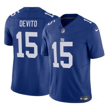 Tommy DeVito New York Giants royal Untouchable jersey
