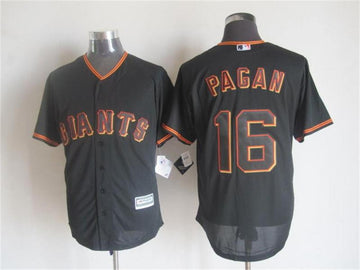 Angel Pagan San Francisco Giants black jersey