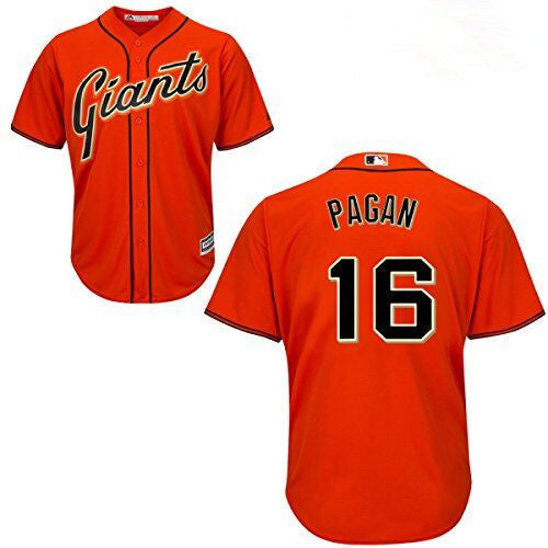 Angel Pagan San Francisco Giants orange jersey