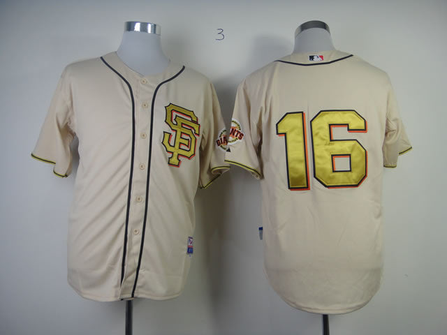 Pagan San Francisco Giants cream jersey