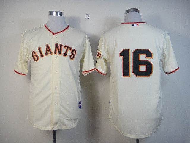 Pagan San Francisco Giants cream jersey