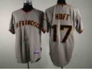 Huff San Francisco Giants grey jersey