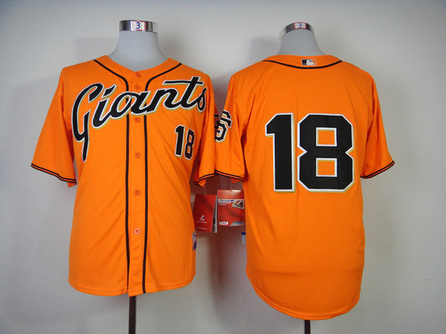 Angel Pagan San Francisco Giants orange jersey