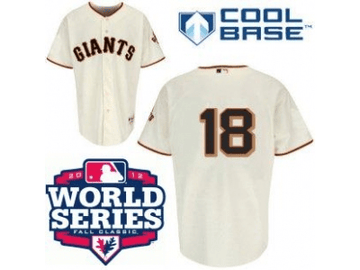Cain San Francisco Giants cream jersey