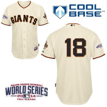 Cain San Francisco Giants cream jersey