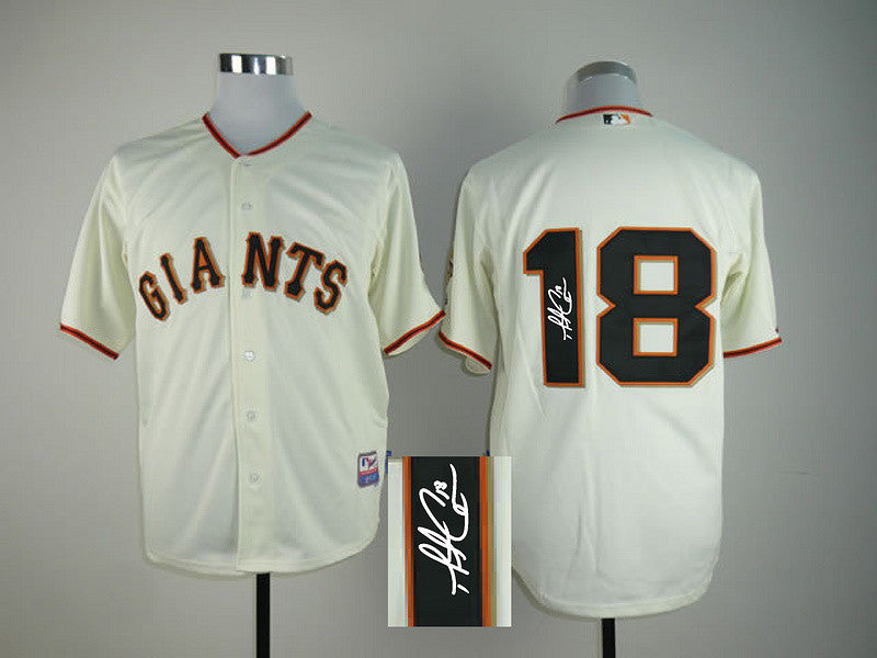 Cain San Francisco Giants cream jersey